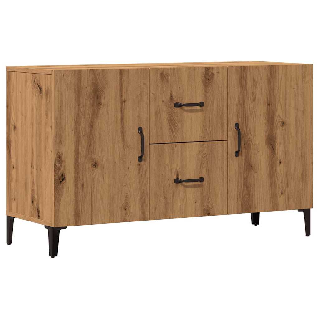 Skjenk artisan eik 100x36x60 cm konstruert tre