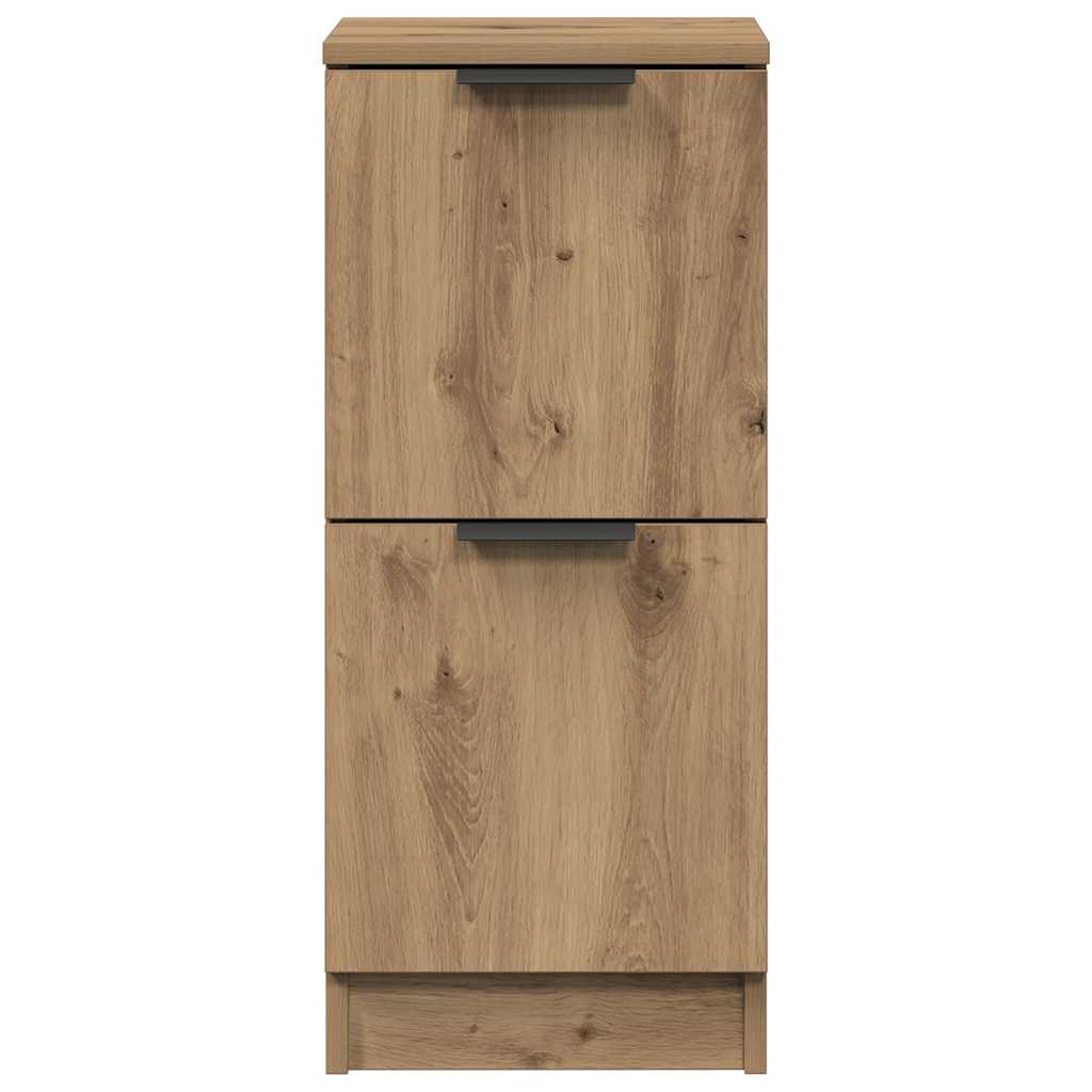 Skjenker 2 stk artisan eik 30x30x70 cm konstruert tre