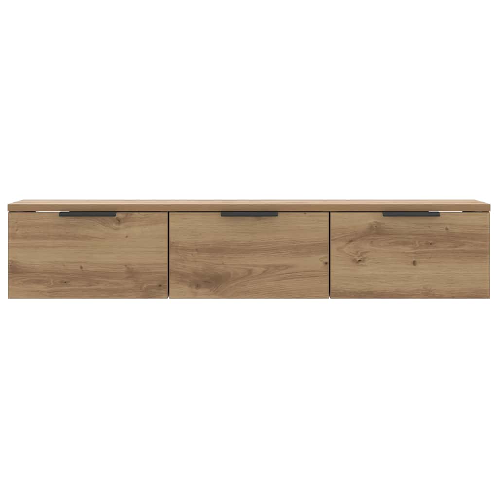 Veggskap artisan eik 102x30x20 cm konstruert tre