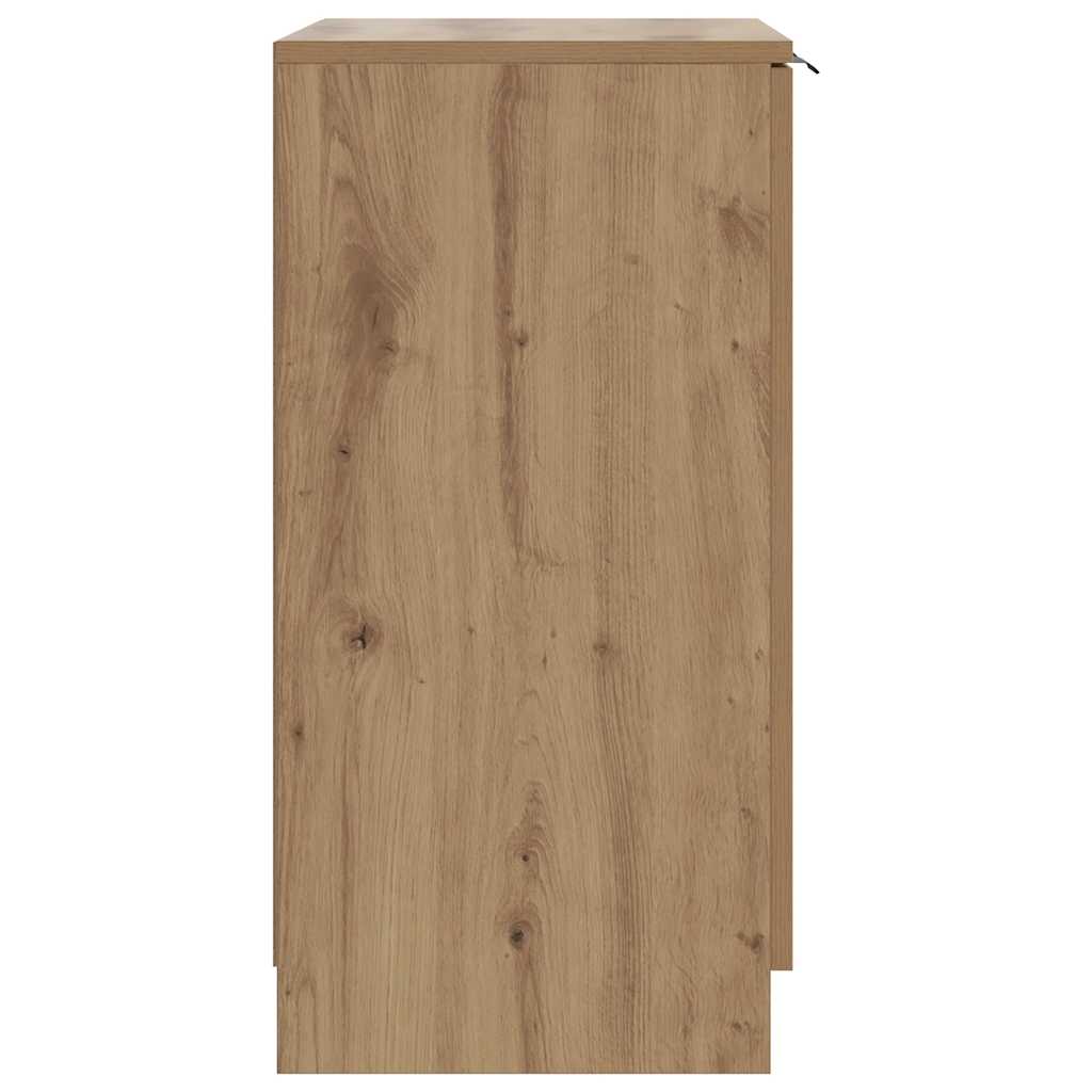 Skoskap artisan eik 59x35x70 cm konstruert tre