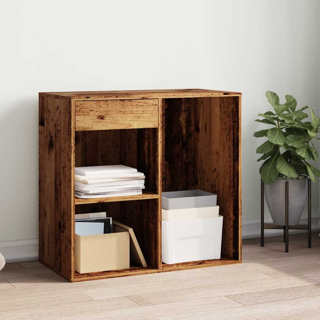 Sminkeskap gammelt tre 80x40x75 cm konstruert tre