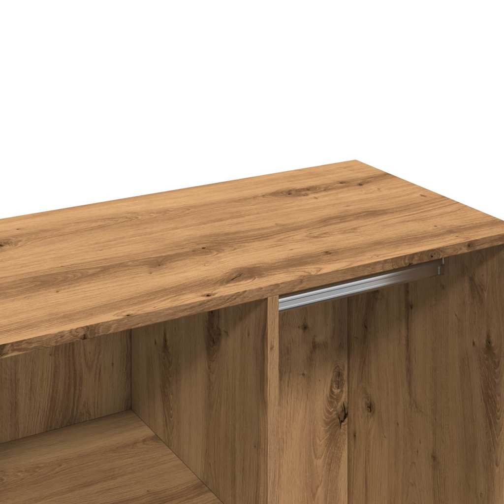 Sminkeskap artisan eik 80x40x65 cm konstruert tre