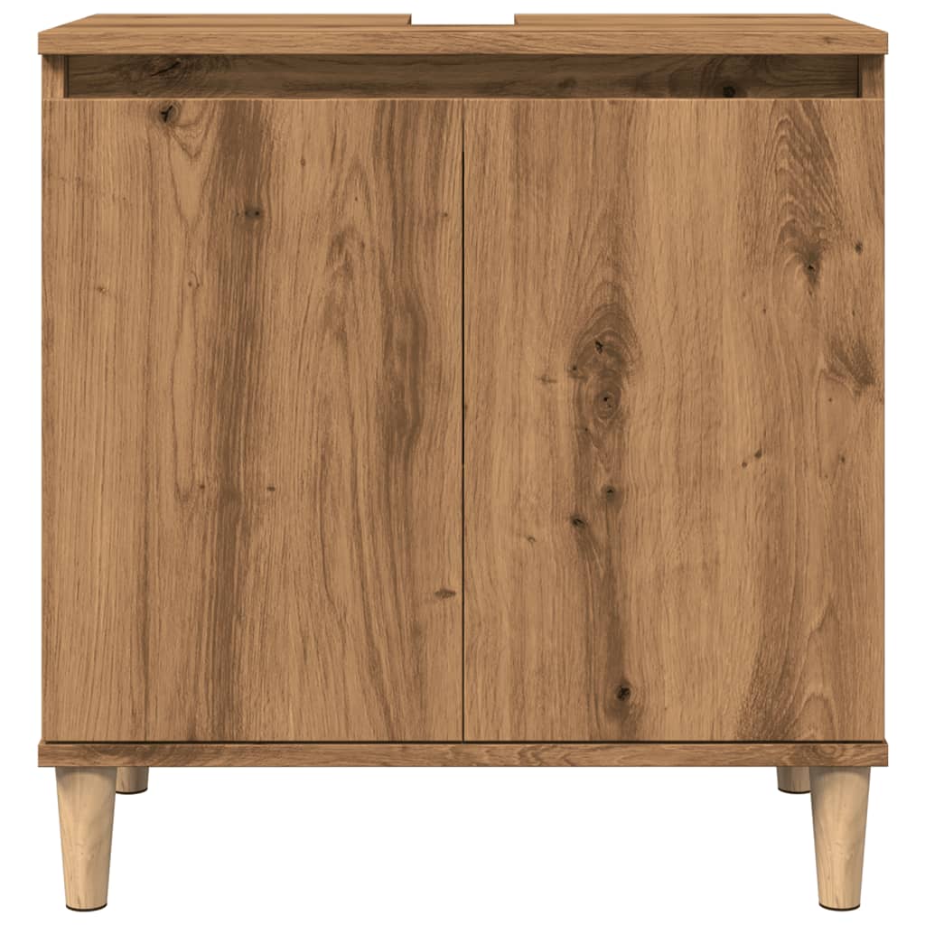Servantskap artisan eik 58x33x60 cm konstruert tre