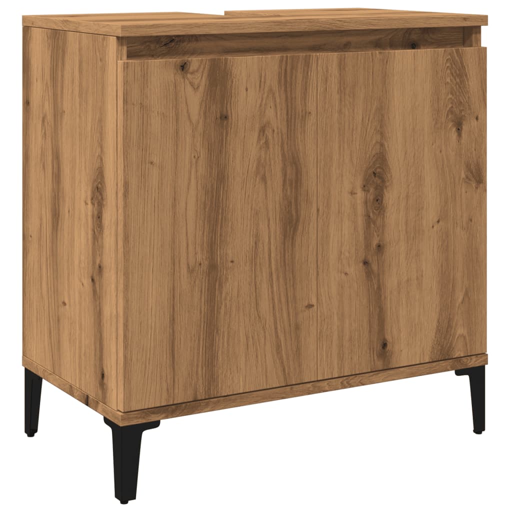 Servantskap artisan eik 58x33x60 cm konstruert tre