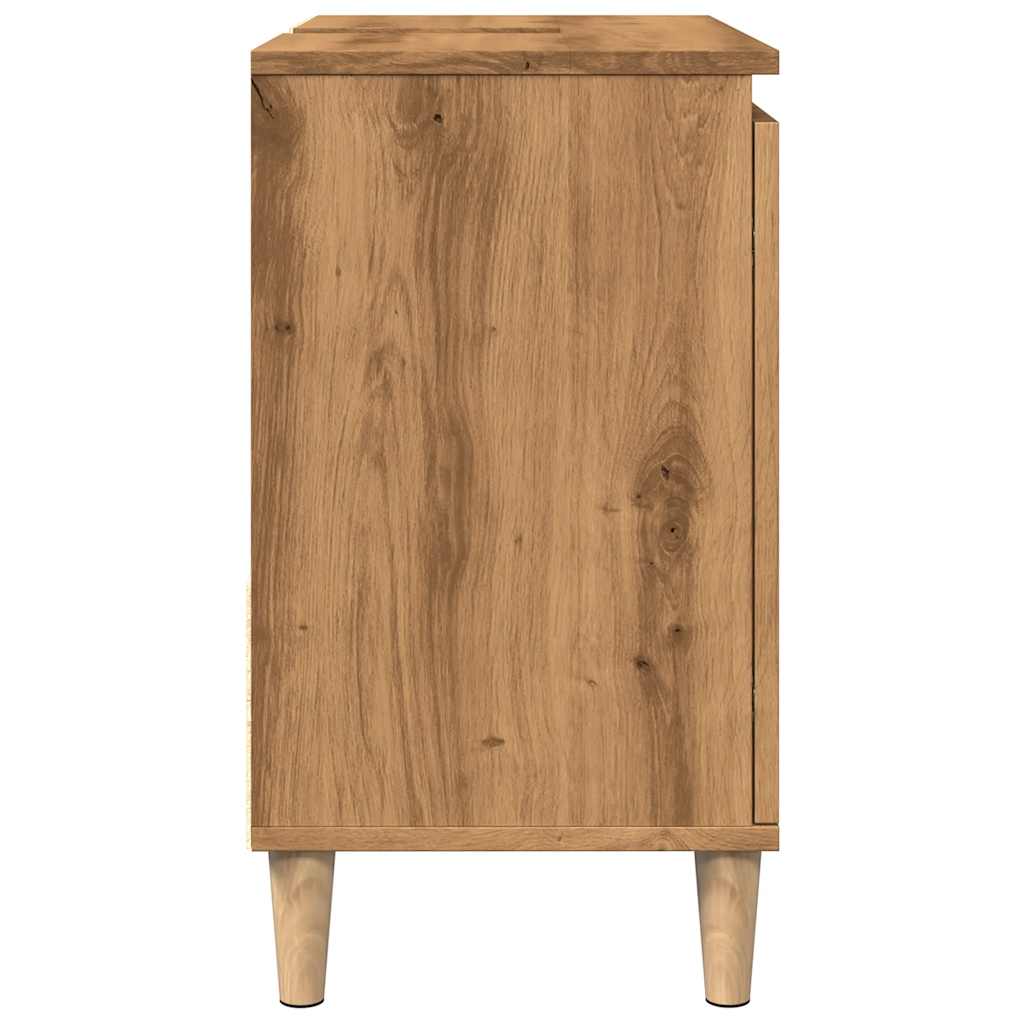 Servantskap artisan eik 65x33x60 cm konstruert tre
