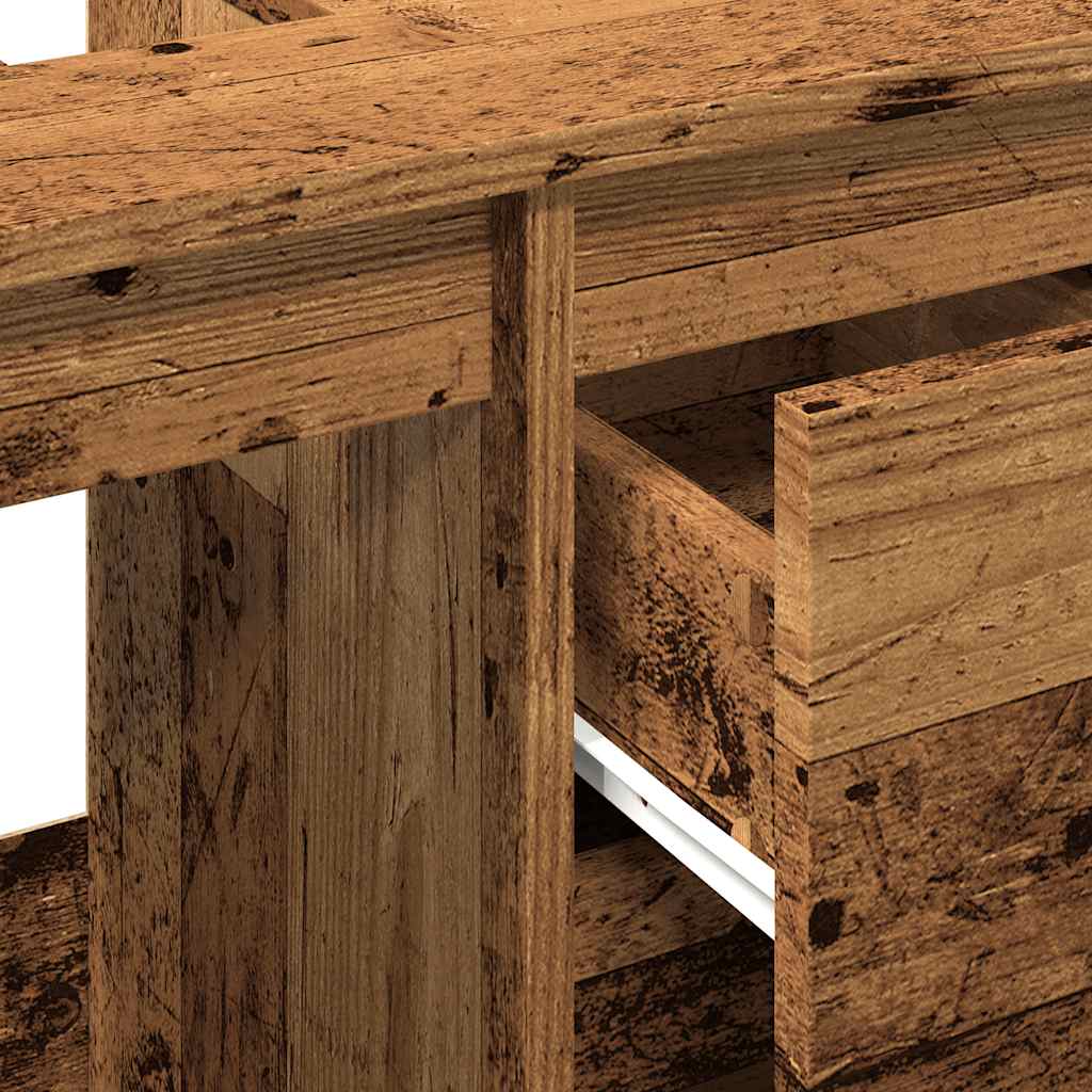 Servantskap gammelt tre 65x33x60 cm konstruert tre
