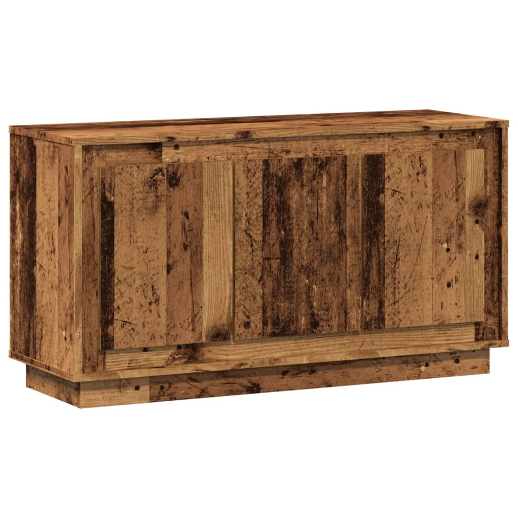 Skjenk gammelt tre 102x35x55 cm konstruert tre