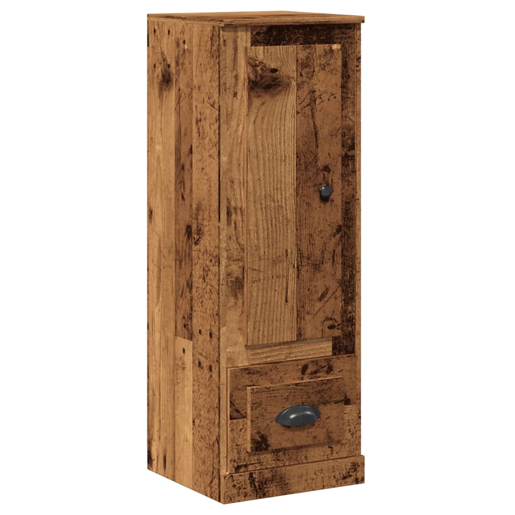 Highboard gammelt tre 36x35,5x103,5 cm konstruert tre
