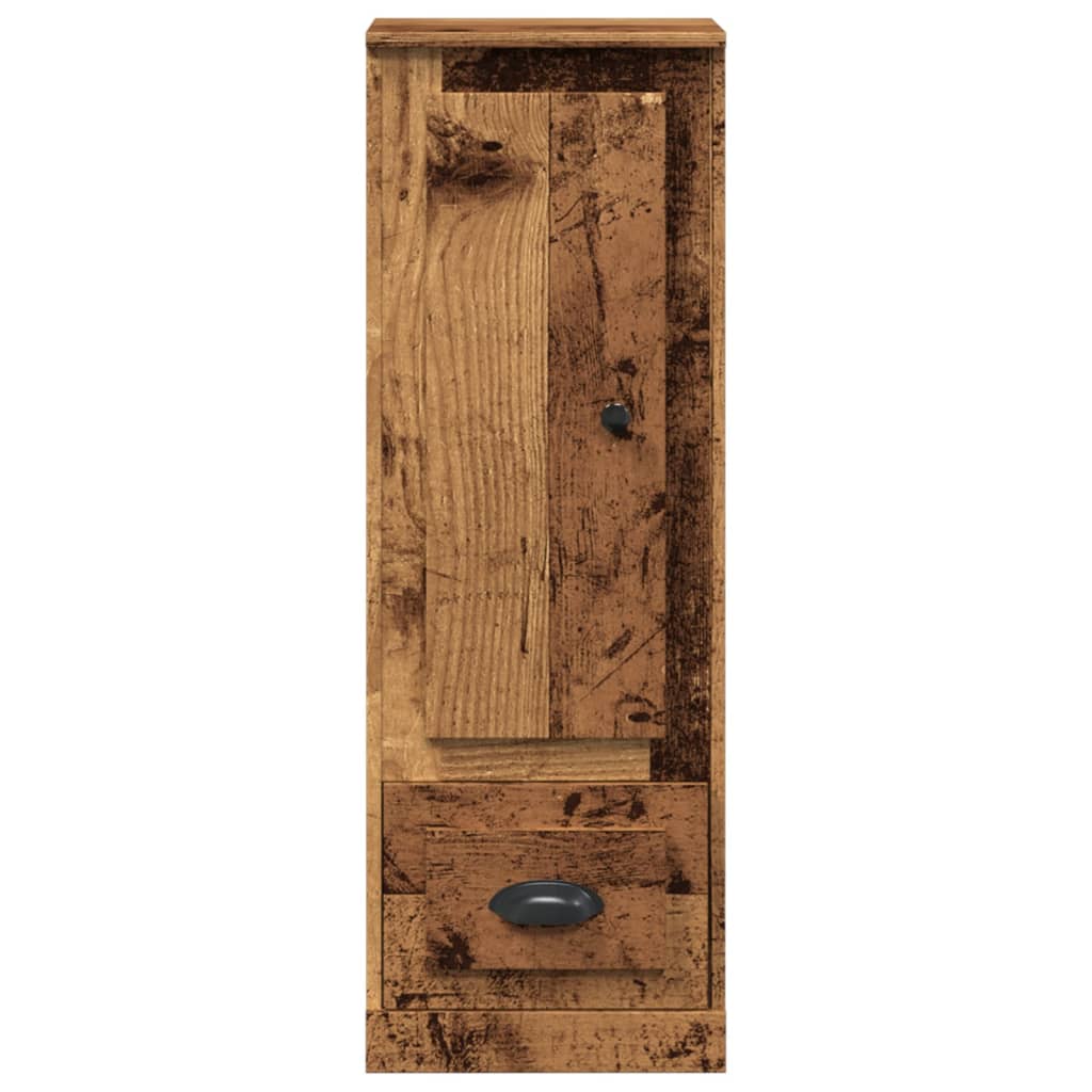 Highboard gammelt tre 36x35,5x103,5 cm konstruert tre