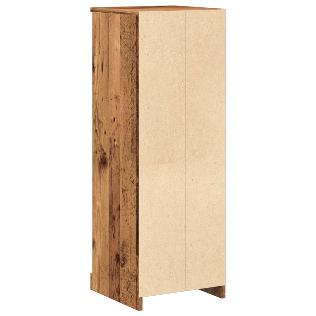 Highboard gammelt tre 36x35,5x103,5 cm konstruert tre