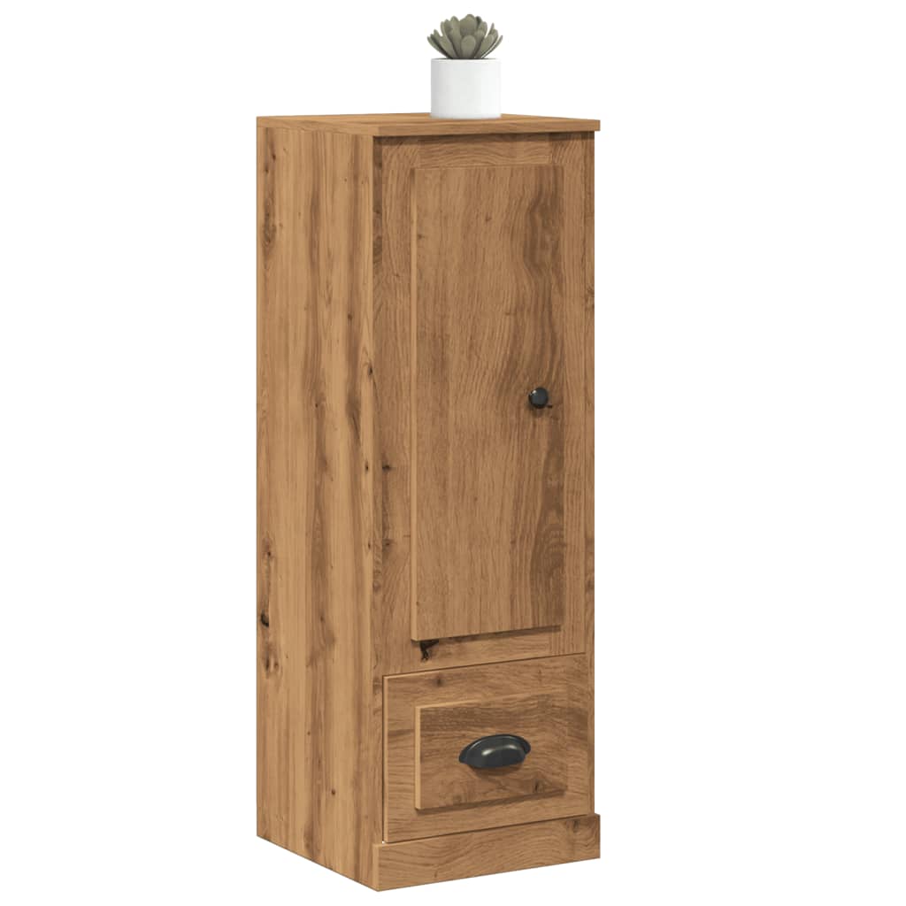 Highboard artisan eik 36x35,5x103,5 cm konstruert tre