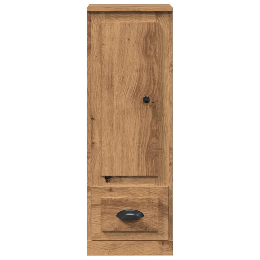 Highboard artisan eik 36x35,5x103,5 cm konstruert tre