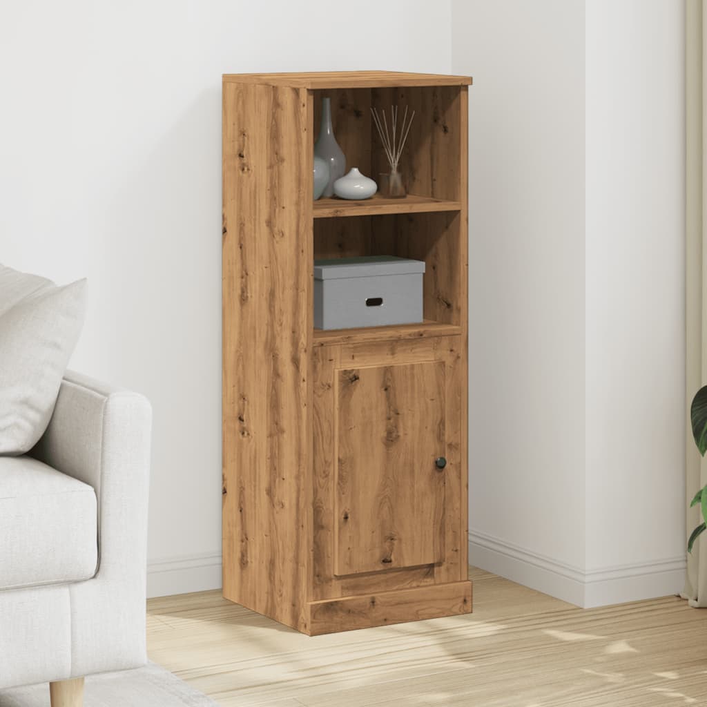 Highboard artisan eik 36x35,5x103,5 cm konstruert tre