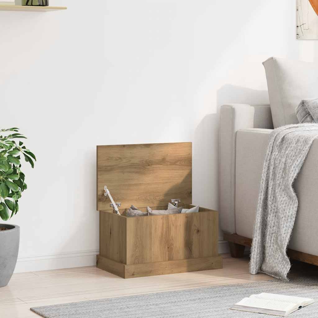 Oppbevaringsboks artisan eik 30x50x28 cm konstruert tre