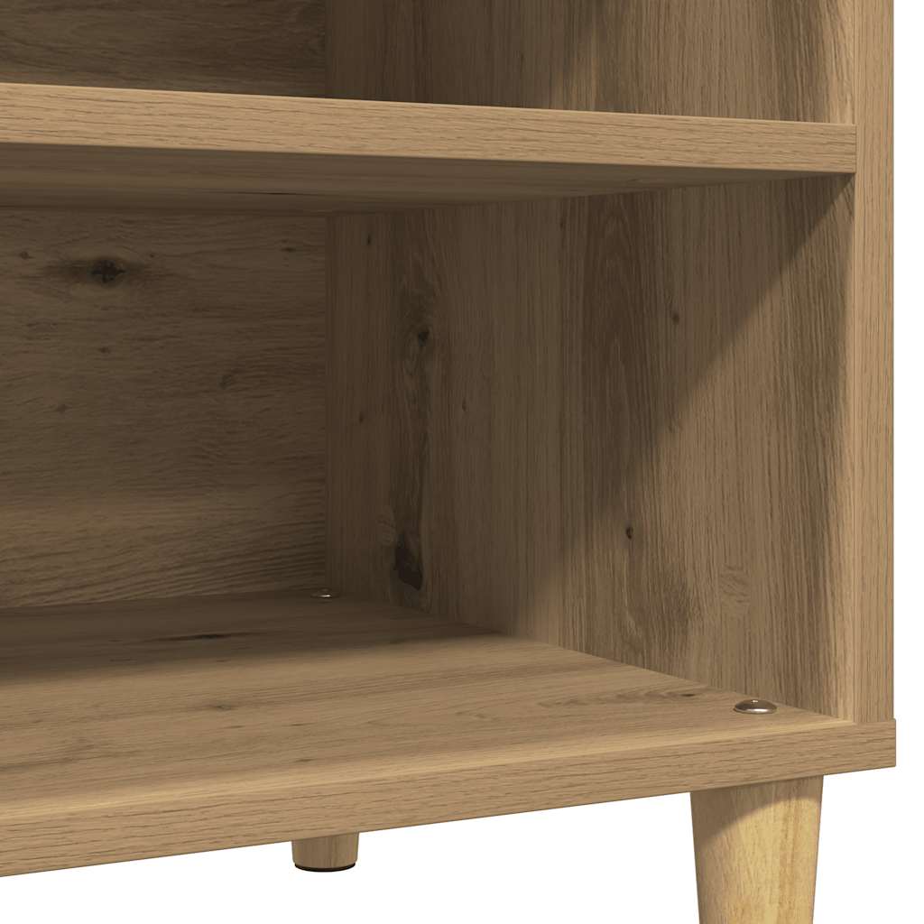 Plateskap artisan eik 84,5x38x48 cm konstruert tre