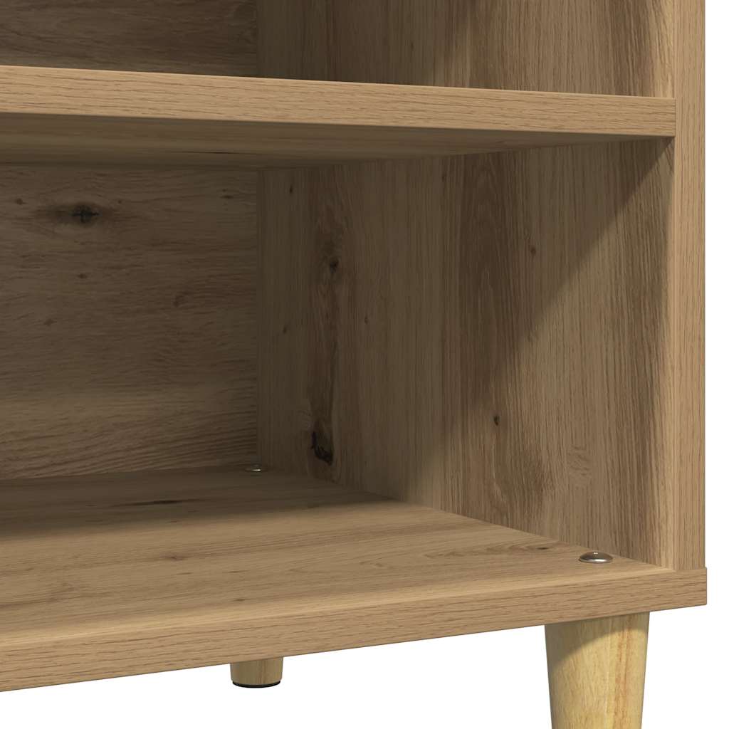 Plateskap artisan eik 84,5x38x48 cm konstruert tre