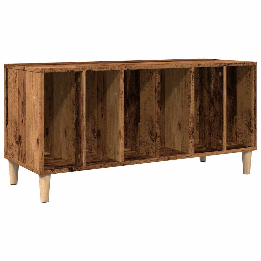Plateskap gammelt tre 100x38x48 cm konstruert tre