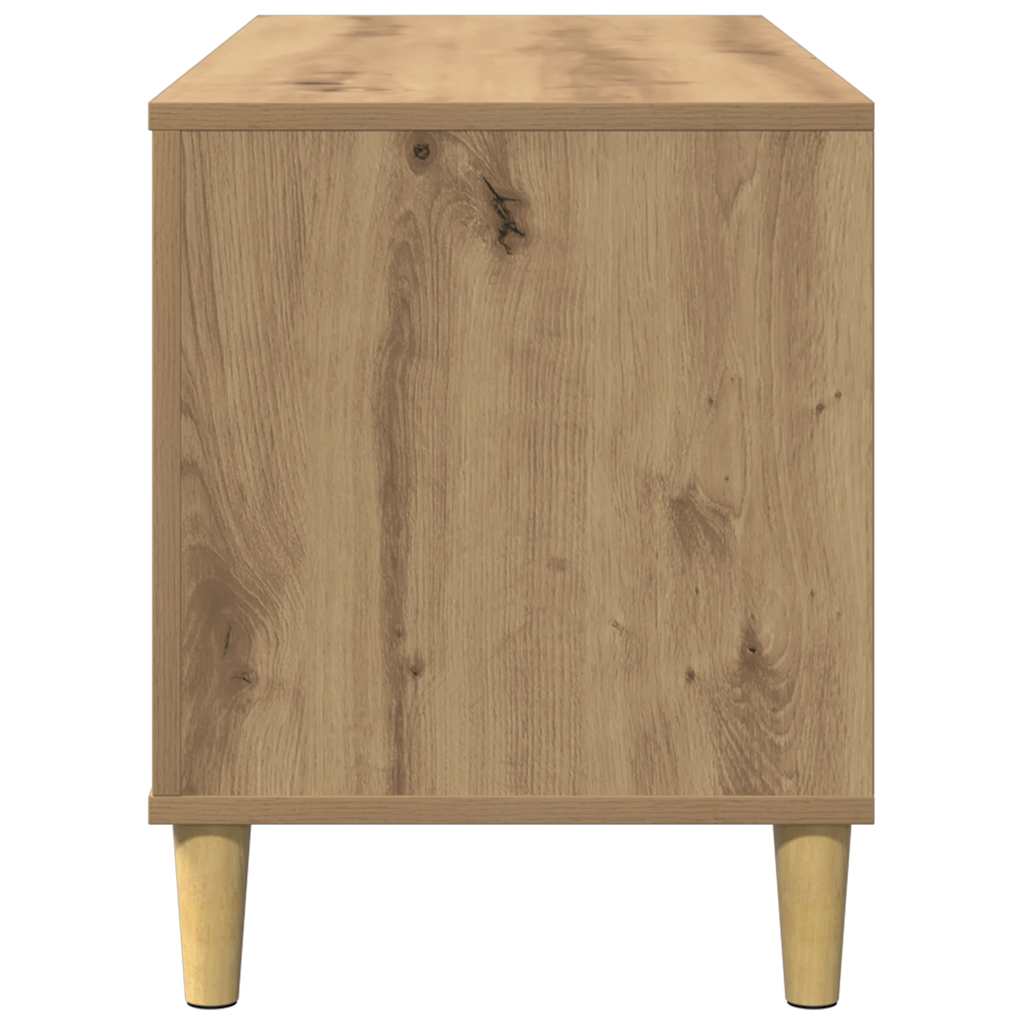 Plateskap artisan eik 100x38x48 cm konstruert tre
