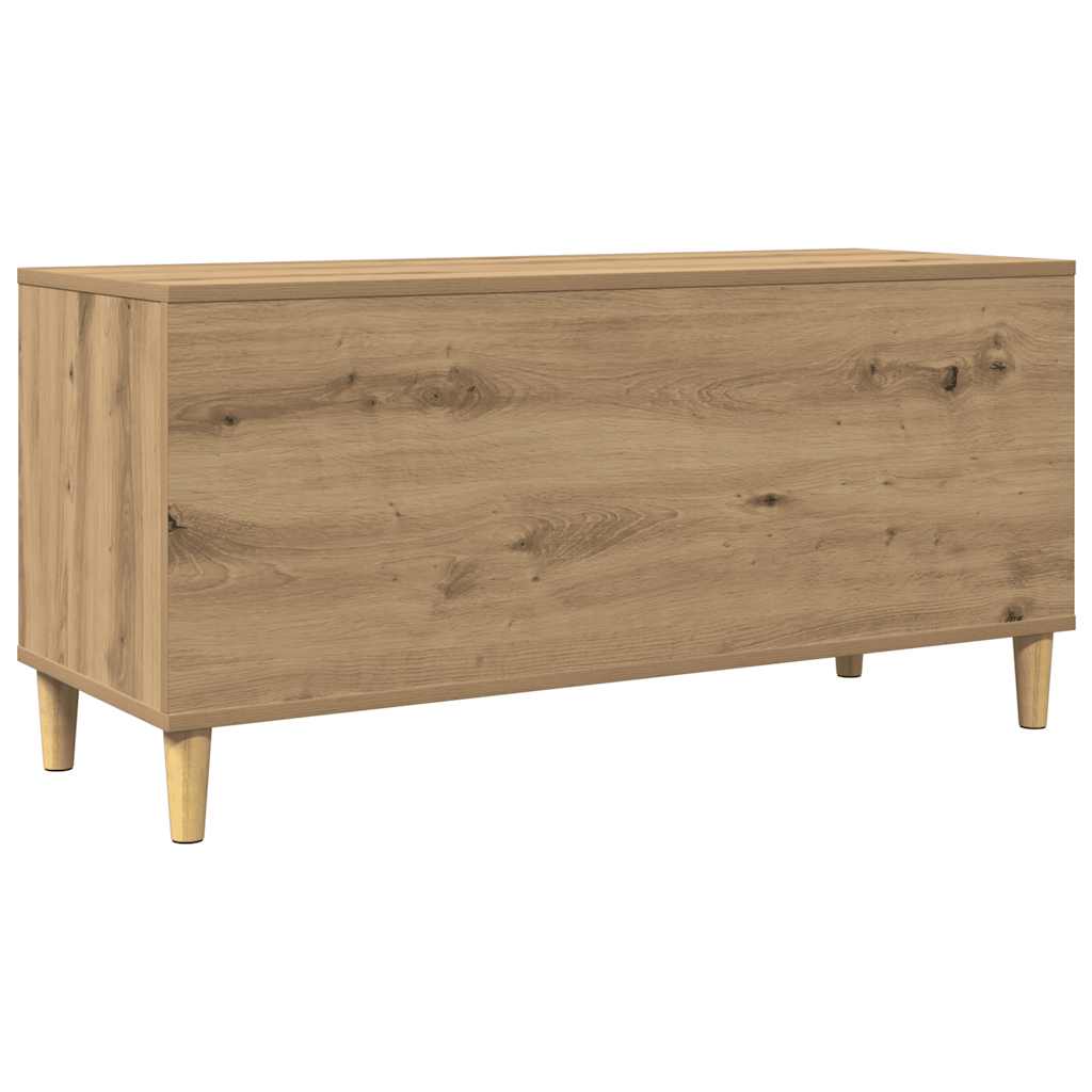 Plateskap artisan eik 100x38x48 cm konstruert tre