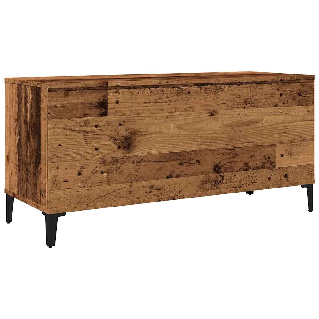 Plateskap gammelt tre 100x38x48 cm konstruert tre vidaXL