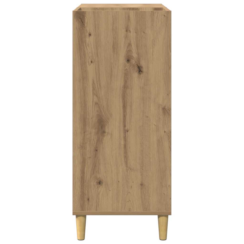 Plateskap artisan eik 84,5x38x89 cm konstruert tre