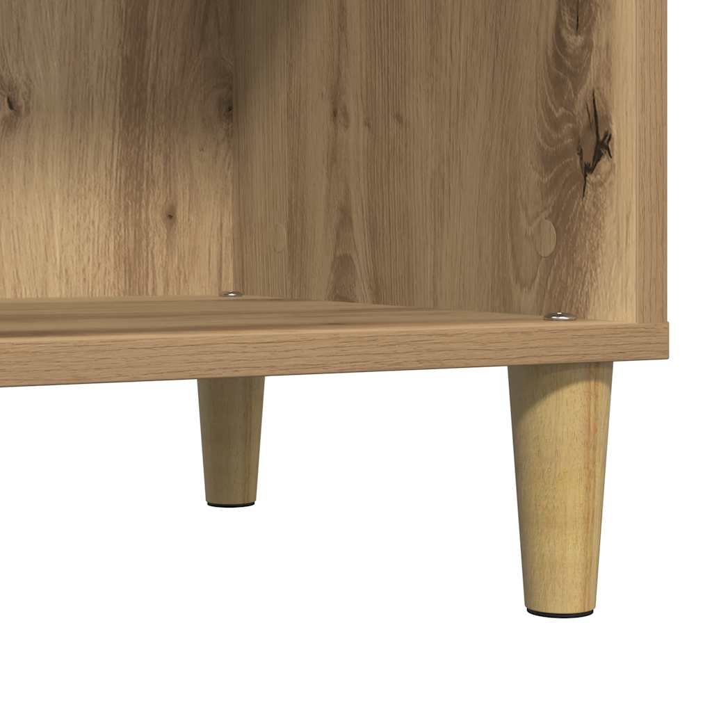 Plateskap artisan eik 84,5x38x89 cm konstruert tre