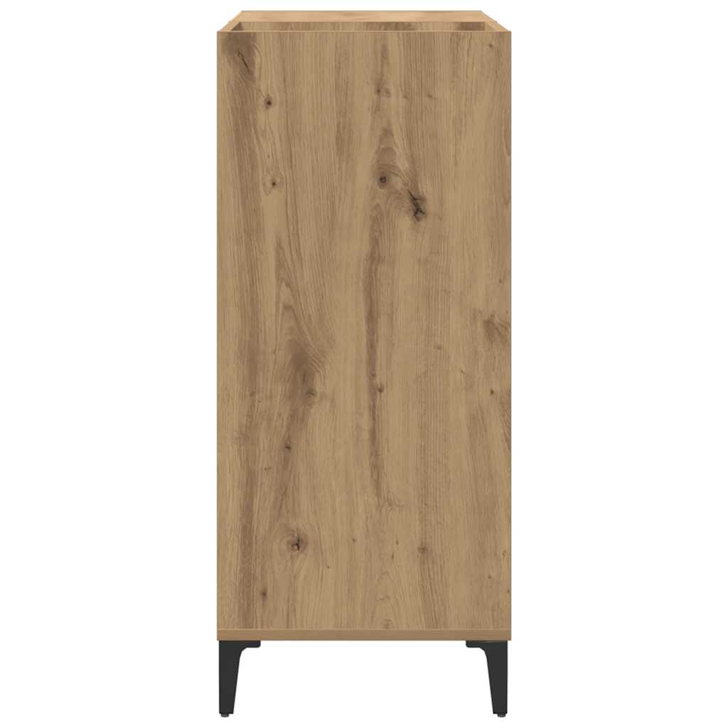 Plateskap artisan eik 84,5x38x89 cm konstruert tre