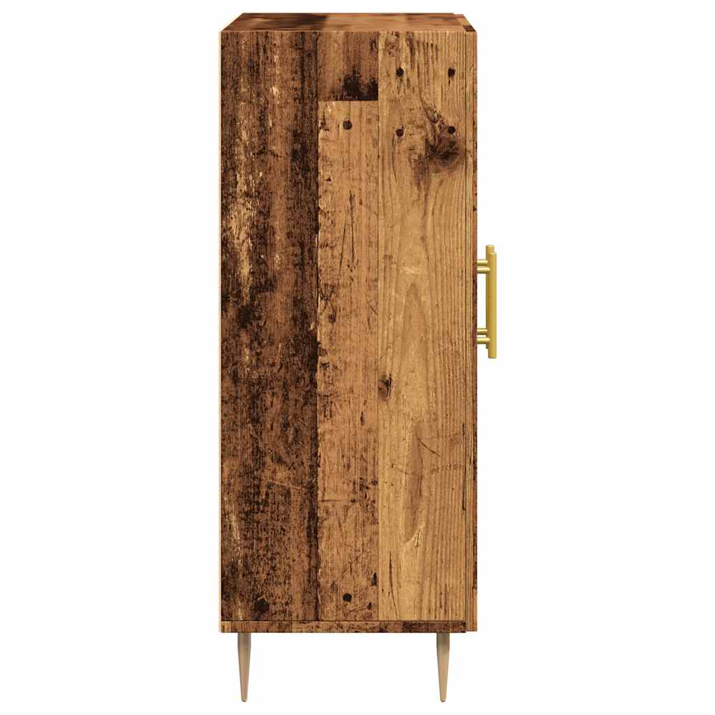 Skjenk gammelt tre 69,5x34x90 cm konstruert tre