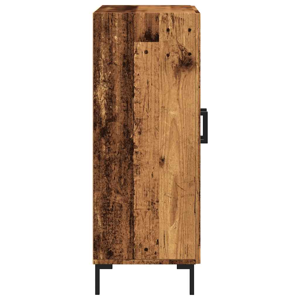 Skjenk gammelt tre 69,5x34x90 cm konstruert tre