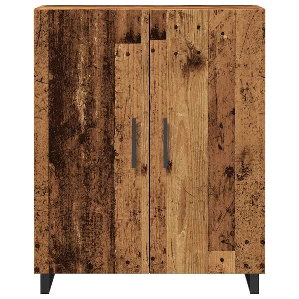 Skjenk gammelt tre 69,5x34x90 cm konstruert tre