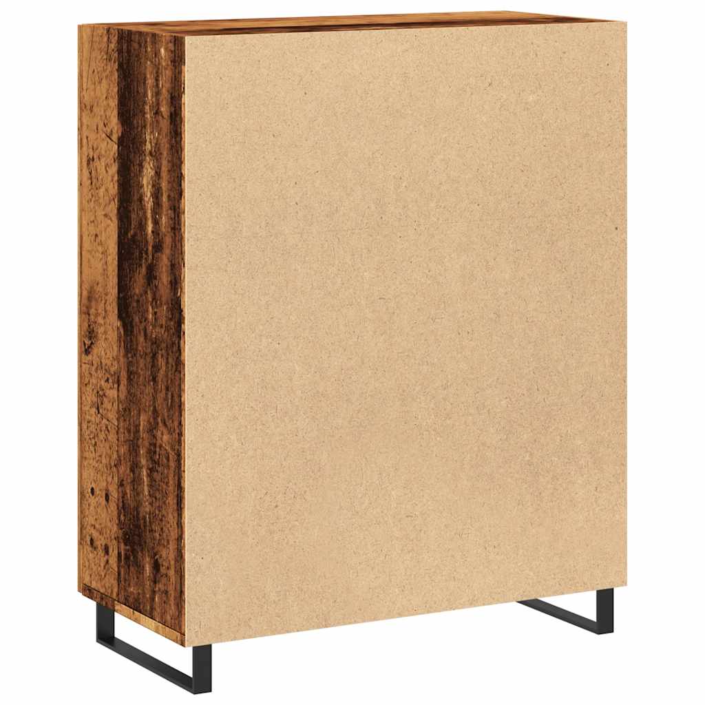 Skjenk gammelt tre 69,5x34x90 cm konstruert tre
