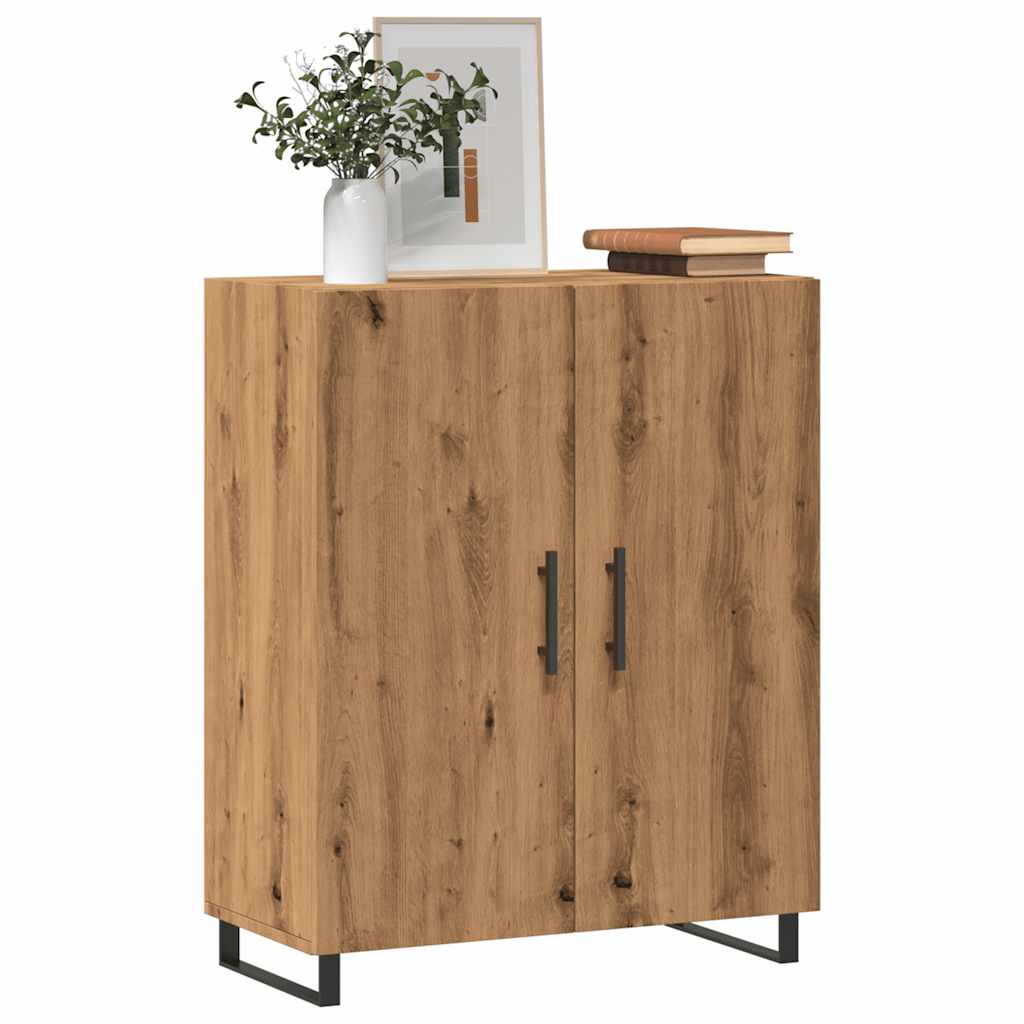 Skjenk artisan eik 69,5x34x90 cm konstruert tre