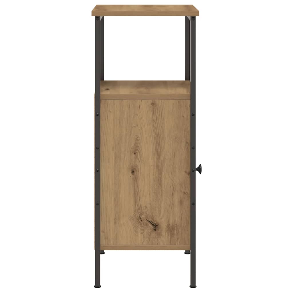 Nattbord 2 stk artisan eik 41x31x80 cm konstruert tre