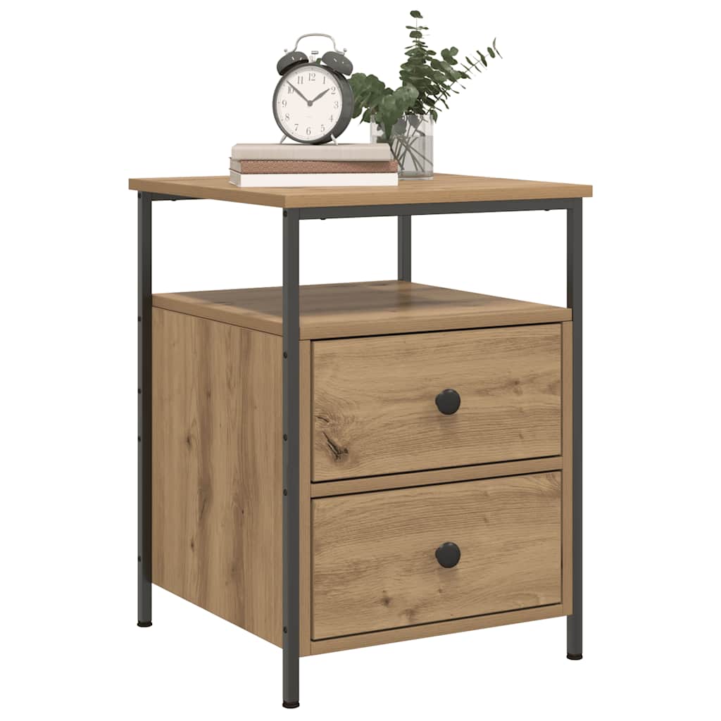 Nattbord artisan eik 44x45x60 cm konstruert tre