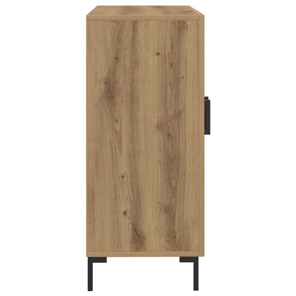 Skjenk artisan eik 90x34x80 cm konstruert tre