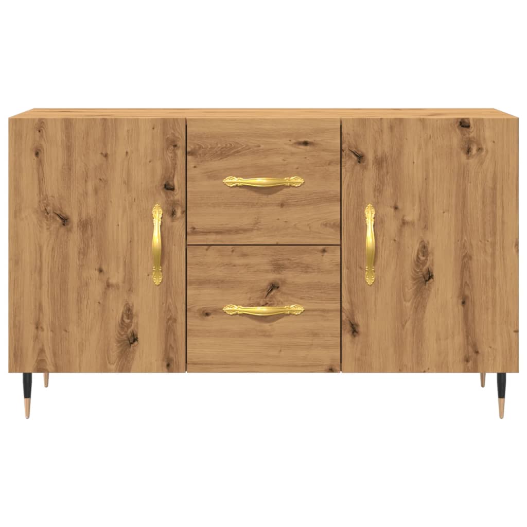 Skjenk artisan eik 100x36x60 cm konstruert tre