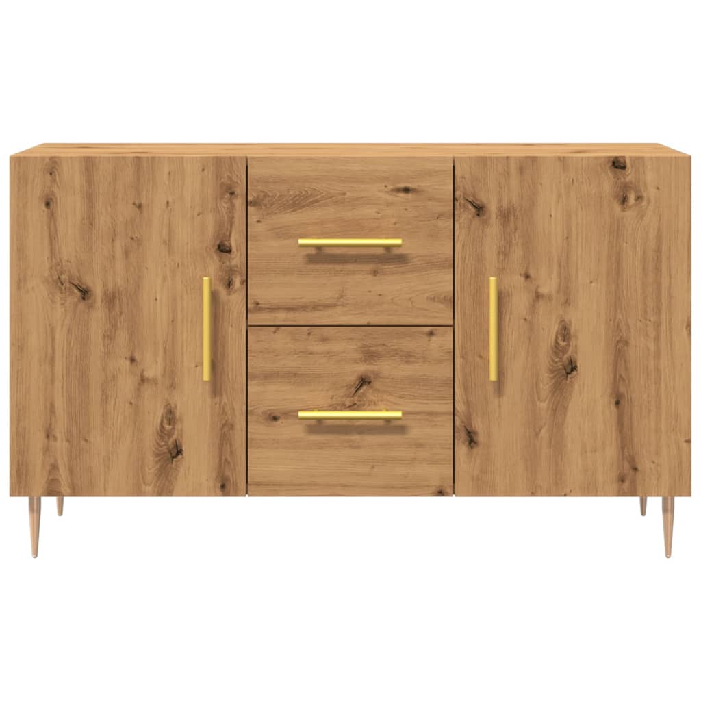 Skjenk artisan eik 100x36x60 cm konstruert tre