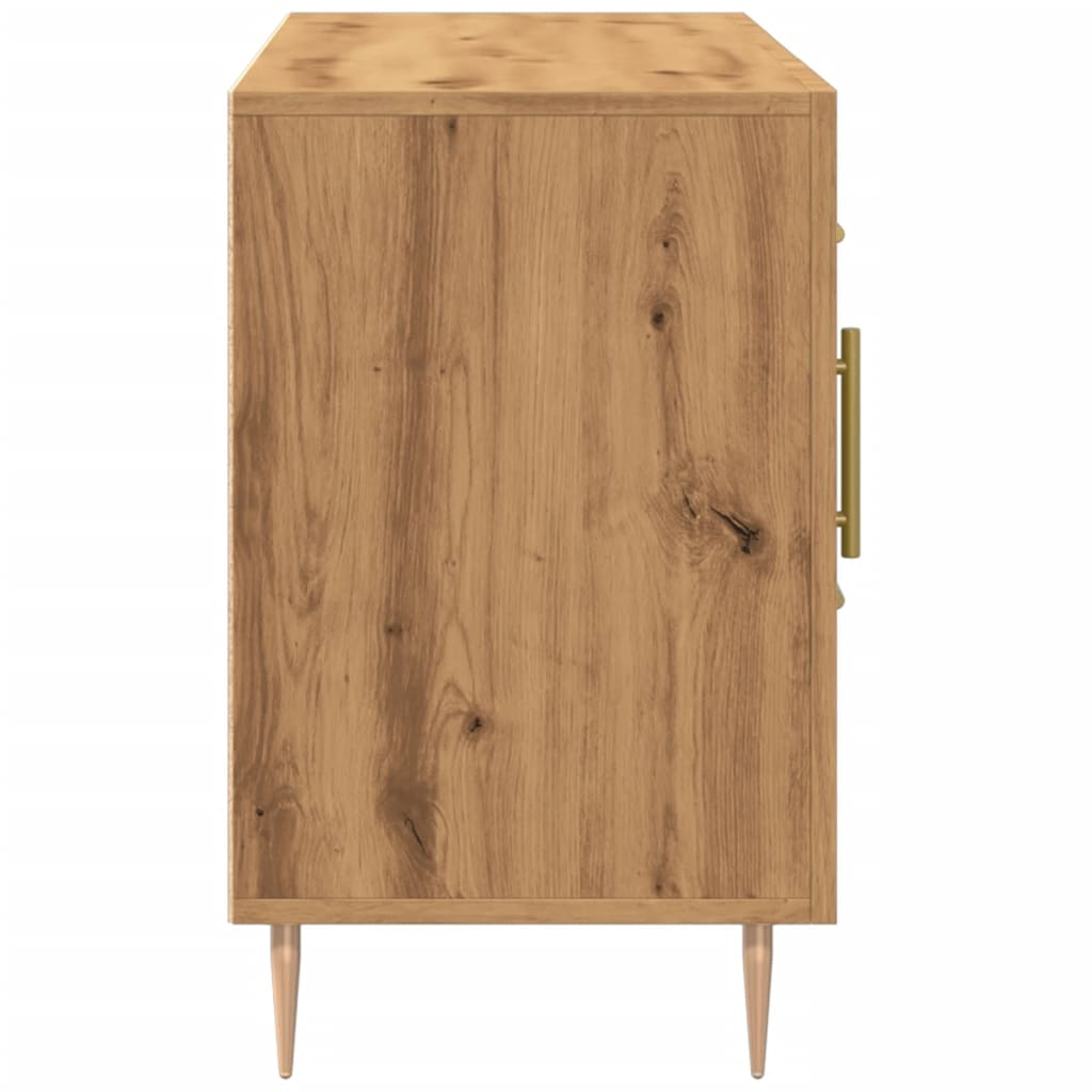 Skjenk artisan eik 100x36x60 cm konstruert tre