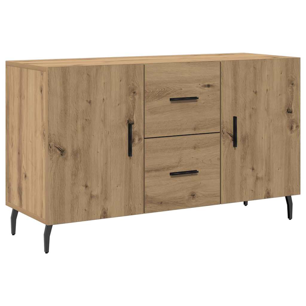 Skjenk artisan eik 100x36x60 cm konstruert tre