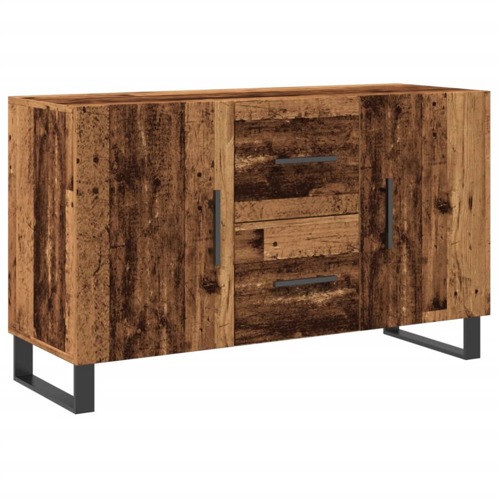 Skjenk gammelt tre 100x36x60 cm konstruert tre