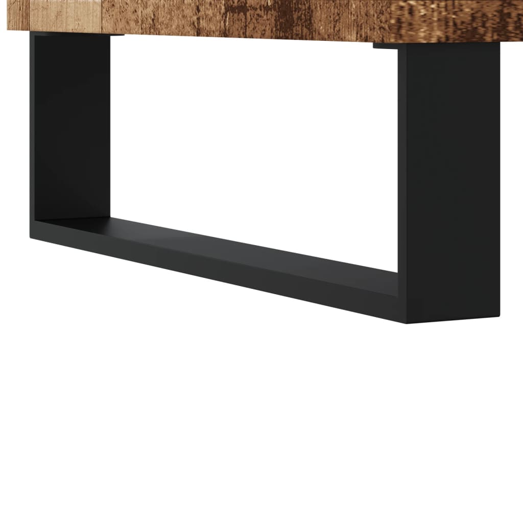 Skjenk gammelt tre 100x36x60 cm konstruert tre