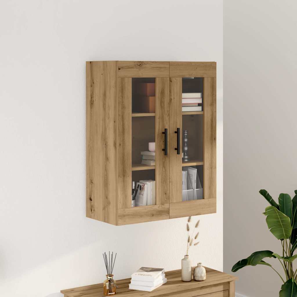 Skjenk artisan eik 69,5x34x90 cm konstruert tre