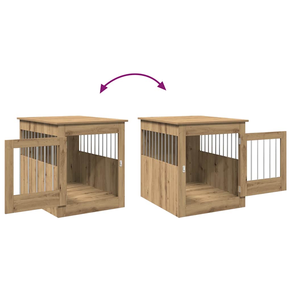 Hundeburmøbler artisan eik 64,5x80x71 cm konstruert tre
