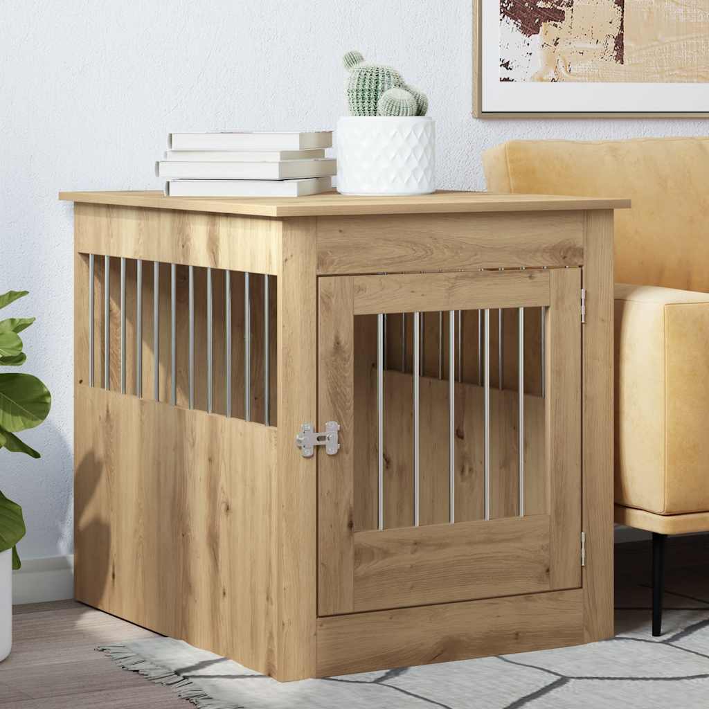 Hundeburmøbler artisan eik 64,5x80x71 cm konstruert tre