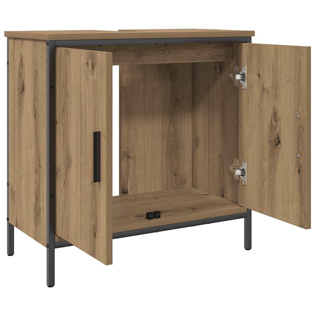 Servantskap artisan eik 60x30x60 cm konstruert tre