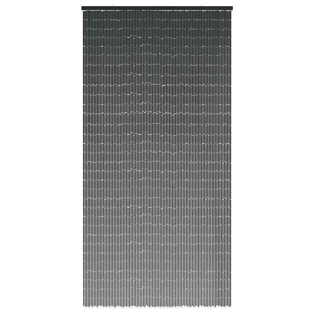 Insektdør gardin mørkegrå 100x220 cm bambus