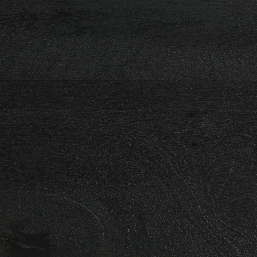 TV-benk svart 100x33x46 cm konstruert tre