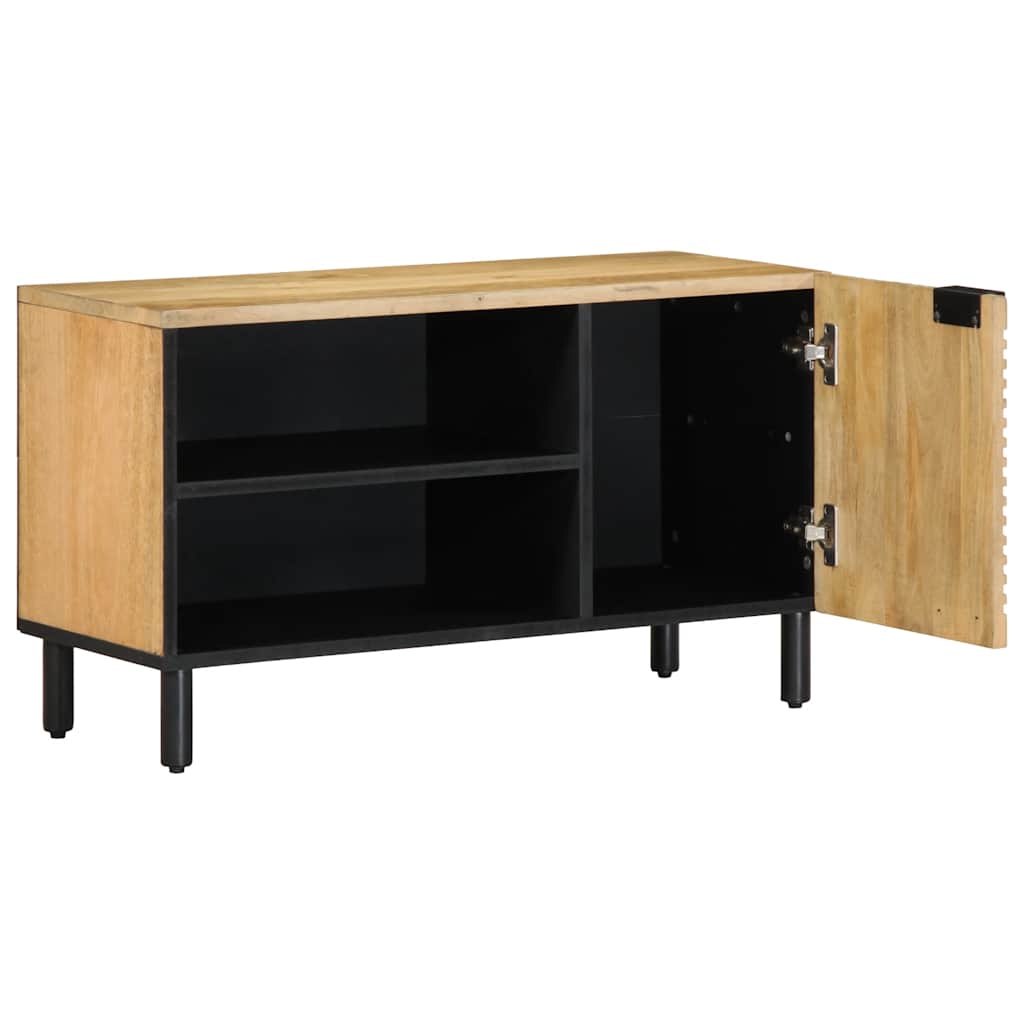 TV-benk brun 80x31,5x46 cm heltre mango