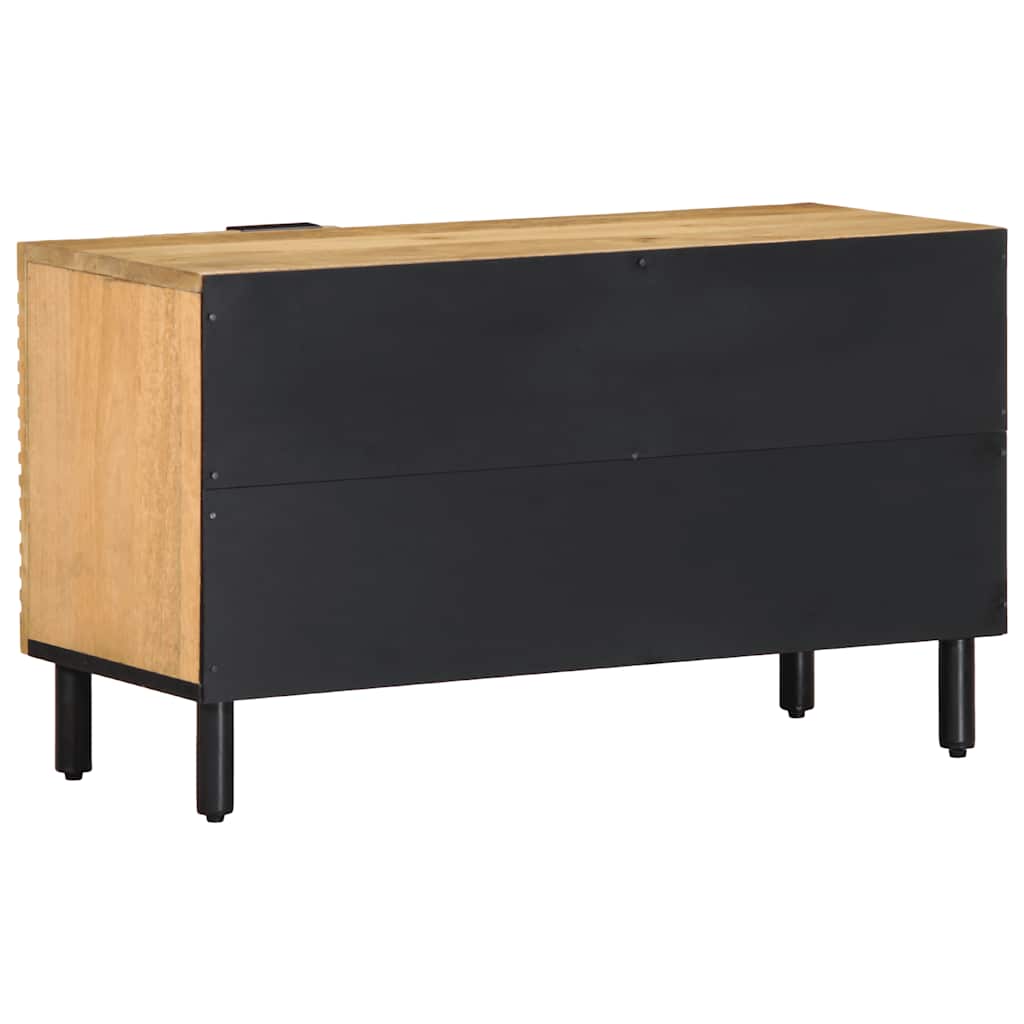 TV-benk brun 80x31,5x46 cm heltre mango