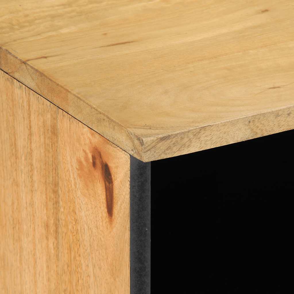 TV-benk brun 100x33x46 cm heltre mango